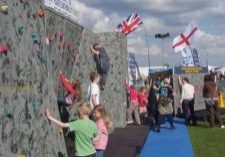 Bouldering wall